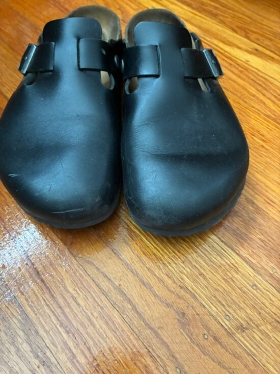 Boston Black Birkenstock Sandals